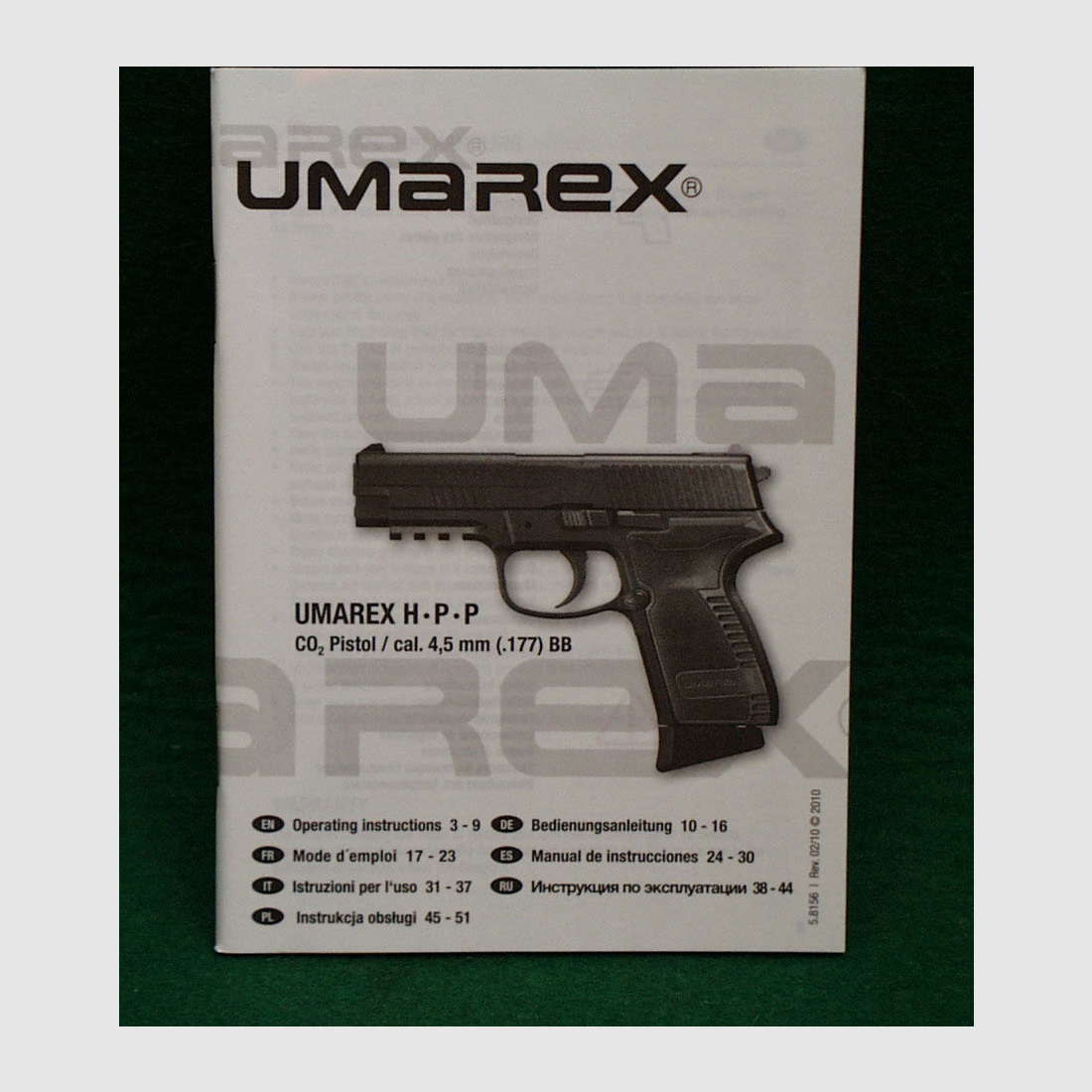 Umarex	 H.P.P Co2 Pistole