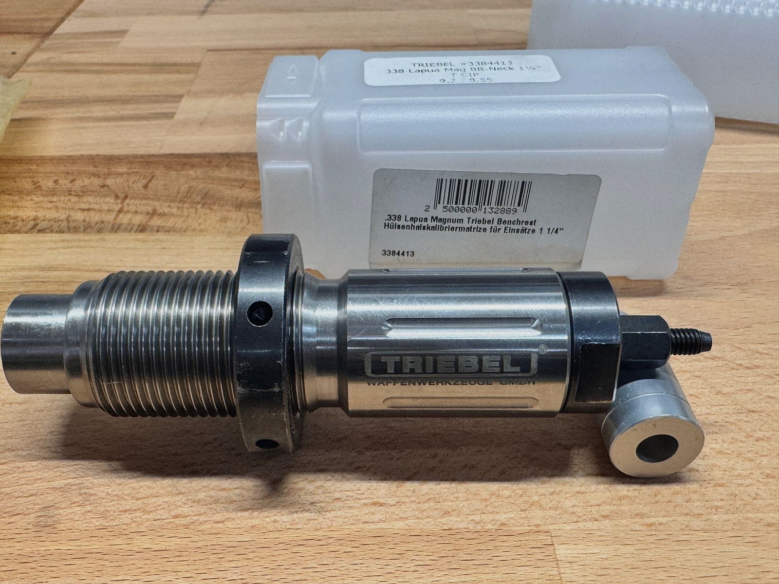 Triebel Hülsenhalz Matrize Benchrest in .338 Lapua Mag.