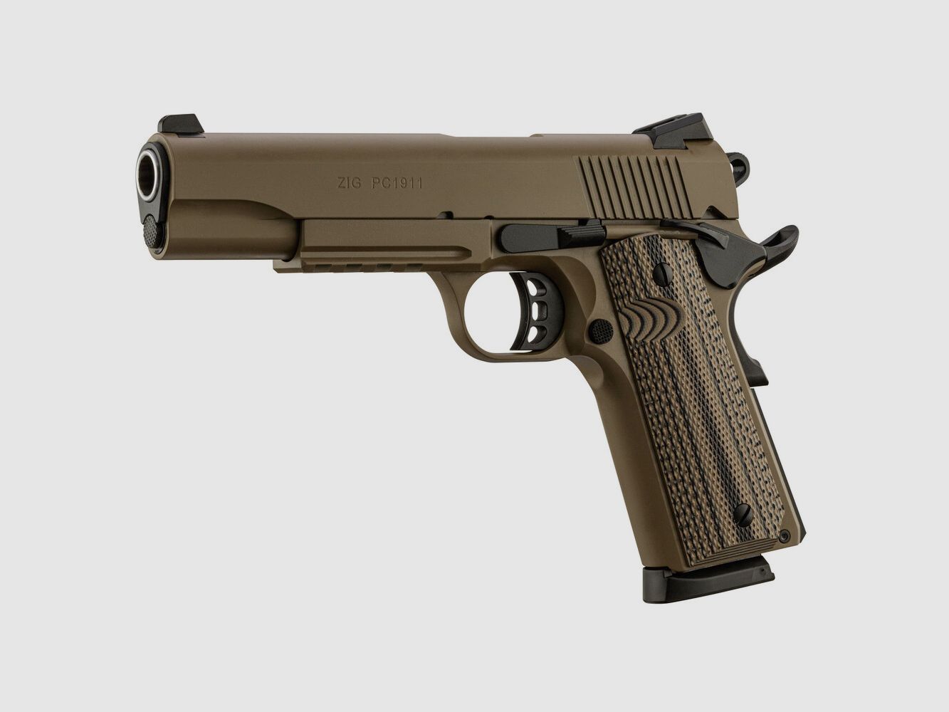 PISTOLE TISAS ZIG PC1911 FDE 45ACP, Bild 2 von 5