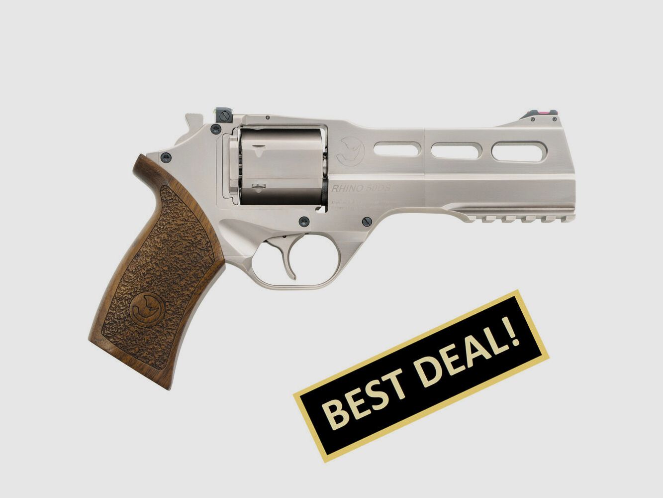 Chiappa Rhino 50 DS - Nickel .357 Mag.