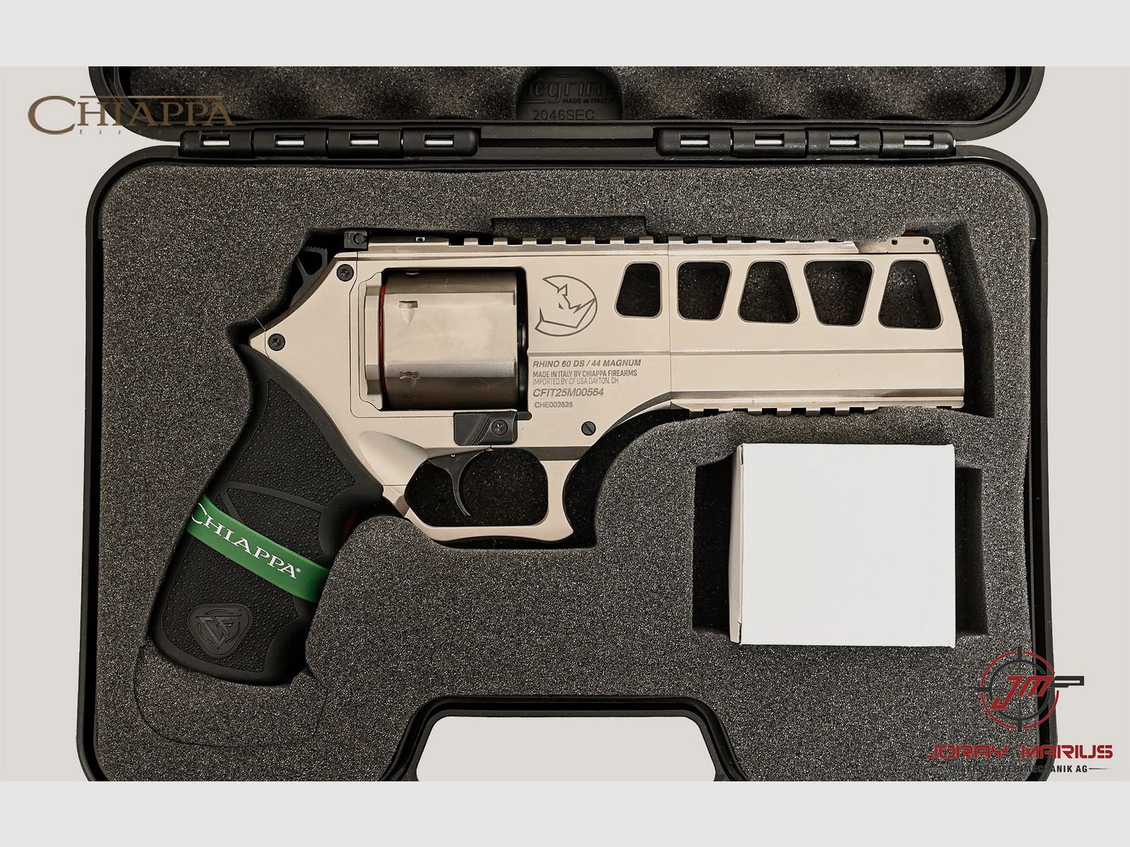 Chiappa Rhino 60 DS .44 Magnum 6" L-Frame Nickel, immagine 3 di 3