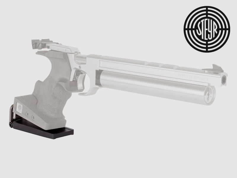 STEYR Auflageplatte fĂĽr Steyr Luftpistolen und andere Luftpistolen mit Holzgriff
