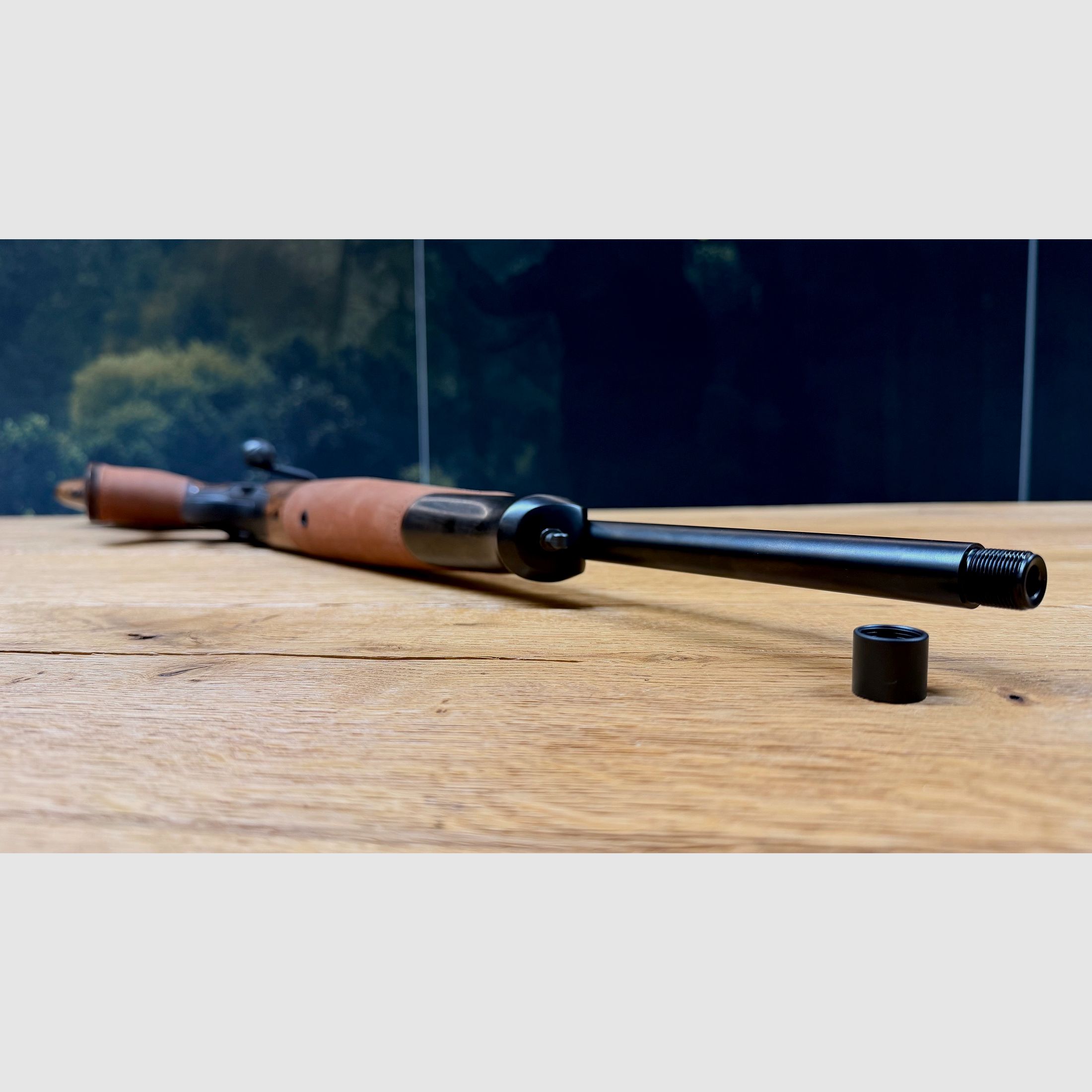 Blaser R8 Success / HK7 Super Finish matt / Chesterfield Leder / Stahlkugel gerändelt / Kaliber & Lauflänge nach Wahl / M15x1 Gewinde / ATEMBERAUBEND, Bild 10 von 11
