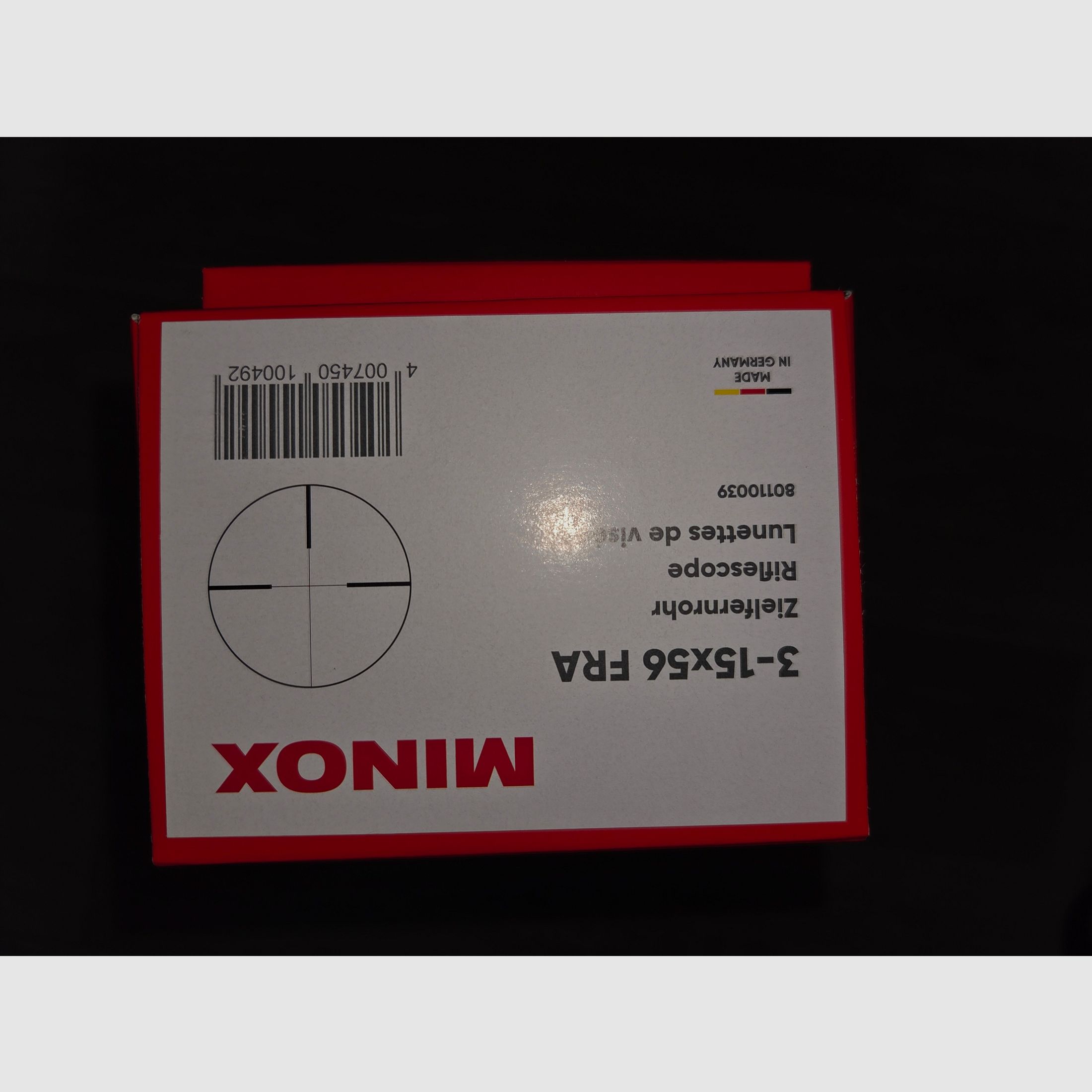 Minox Allrounder 3-15x56 FRA et cache tourelle, EP-Arms