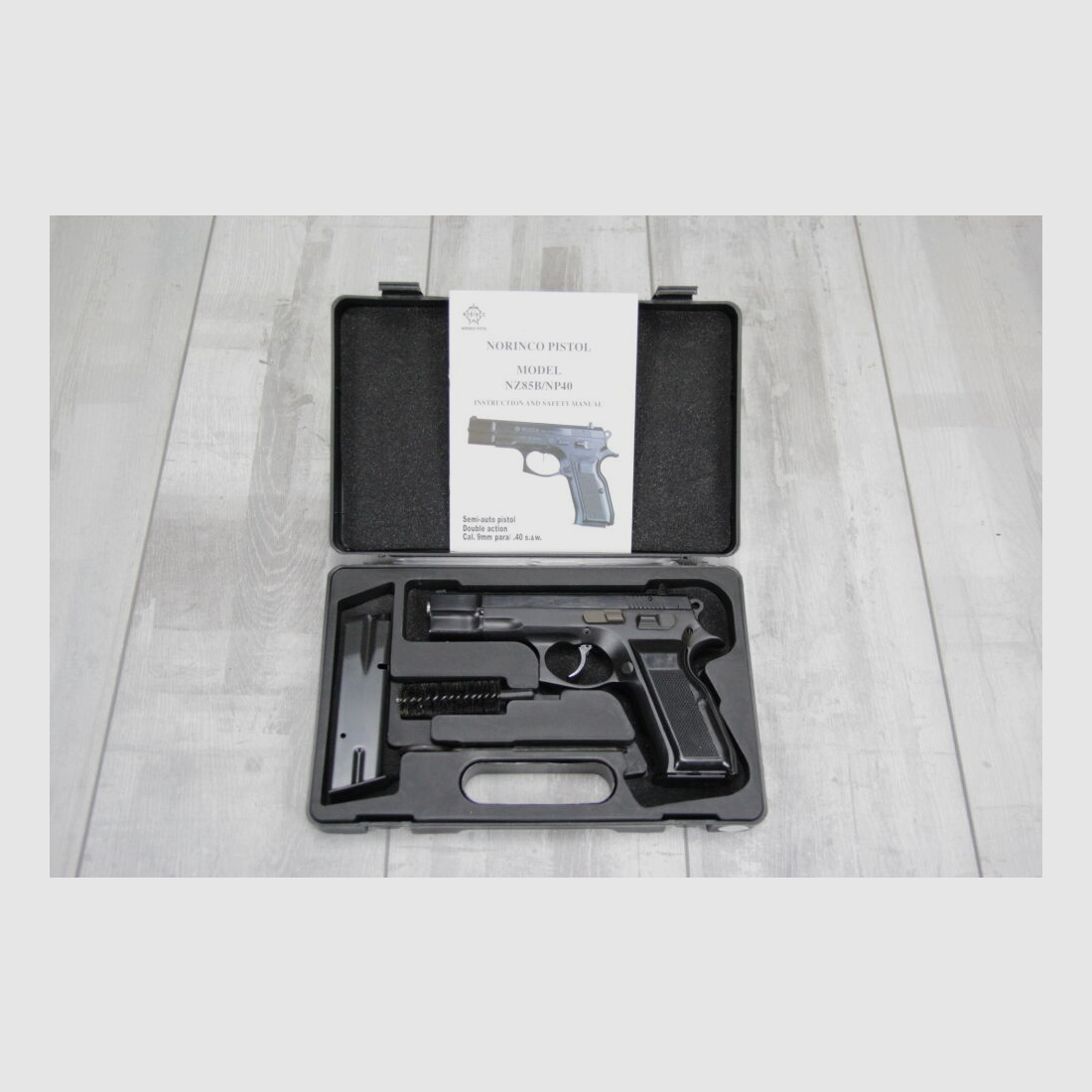 Norinco NZ85B matt verchromt oder schwarz CZ75 Nachbau