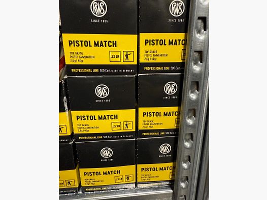 RWS Pistol Match .22lr