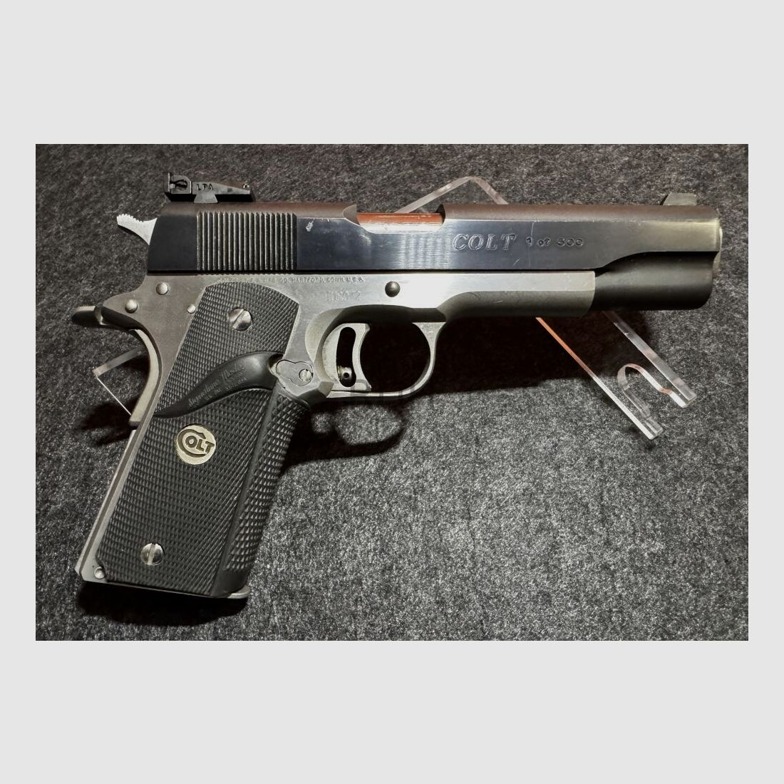 Colt 1911 Euro-Match 1 of 500 - Nummer 72
