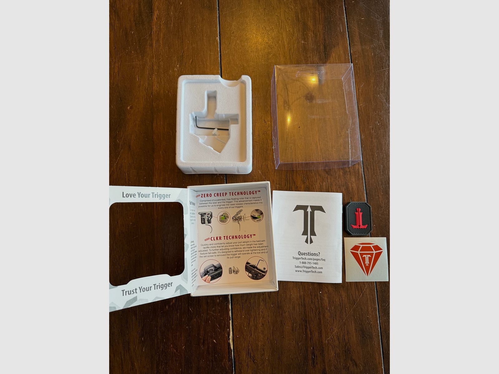 TRIGGERTECH Black Diamond Single Stage AR 10 Match Abzug 1.5 TO 4.0 LBS Für Oberland, Hänel, Schmeisser, AR 15, AR 10