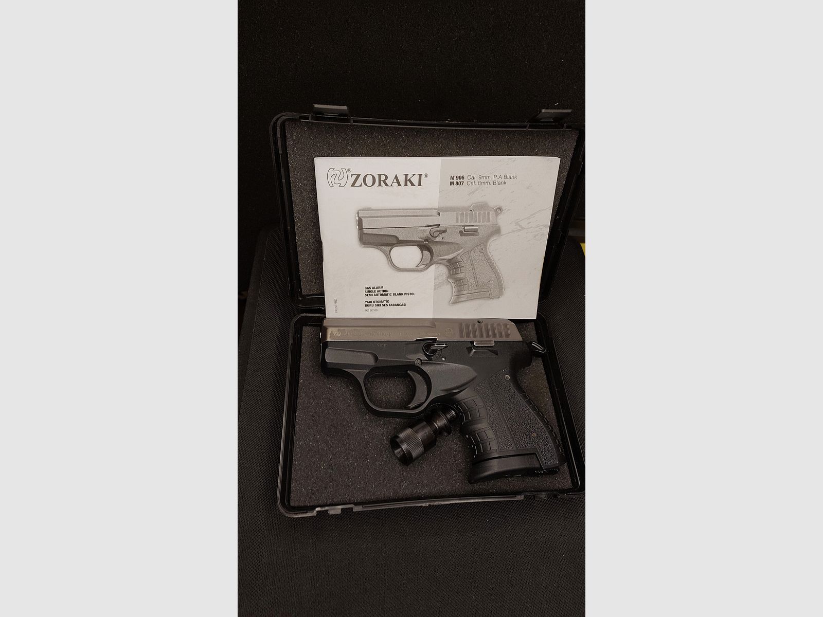 Zoraki M 906 - P TR 2024 pistolet alarmowy 9mm P.A.K. Titan (PTB 1099)