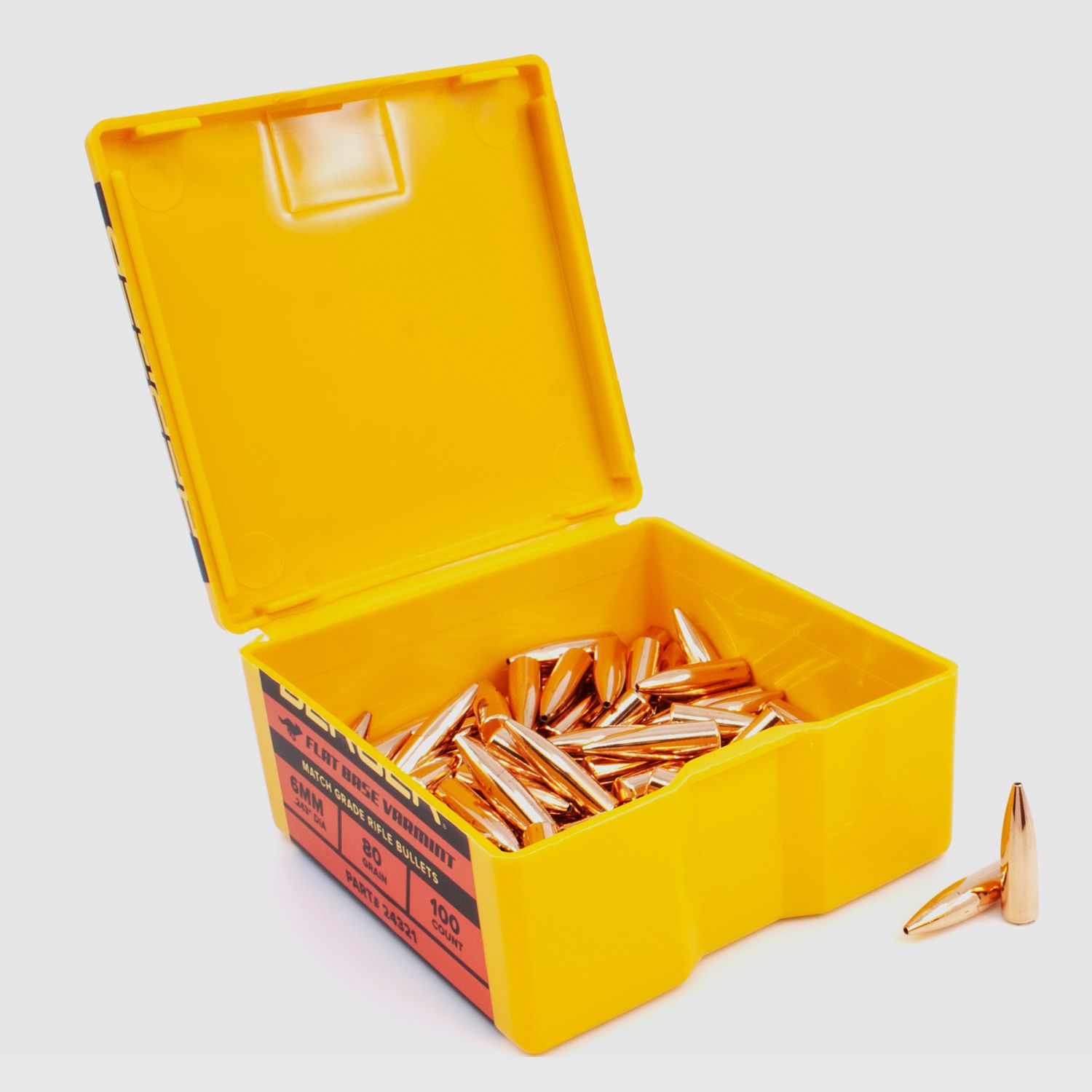 Berger Geschoss 6mm/.243 FB Varmint 80GR 100 Stück, Bild 10 von 11