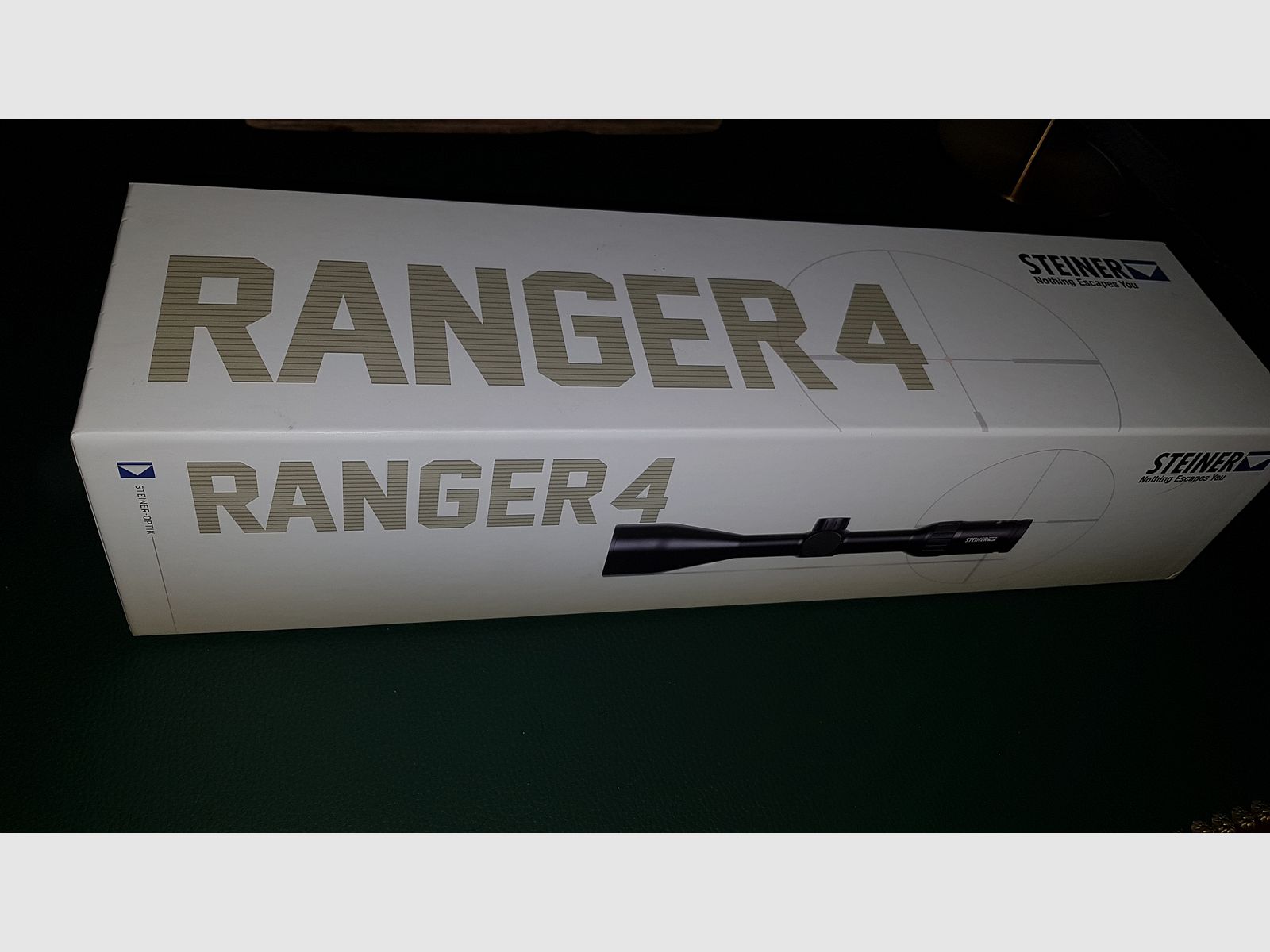 STEINER RANGER 4 mit Schine 3-12x56 wie neu! TOP Fernrohr Zielfernrohr 