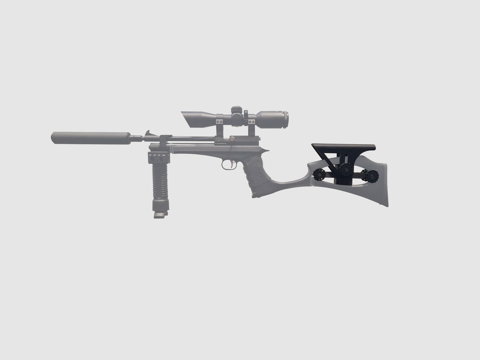 Apoyo para mejillas Cheek Riser para rifles/carabinas de Co2/PCP