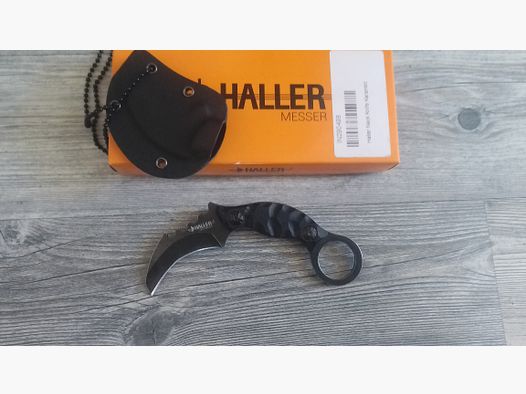 Haller Neck Knife Karambit – unbenutzt