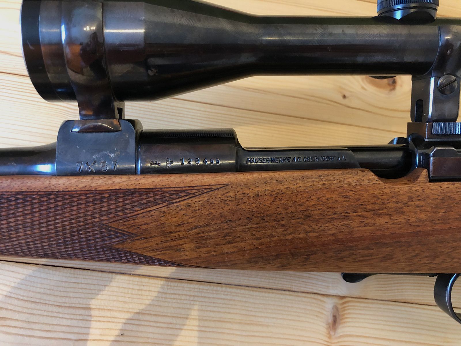 Original Zivilmauser 98 7x57 matching numbers 1941