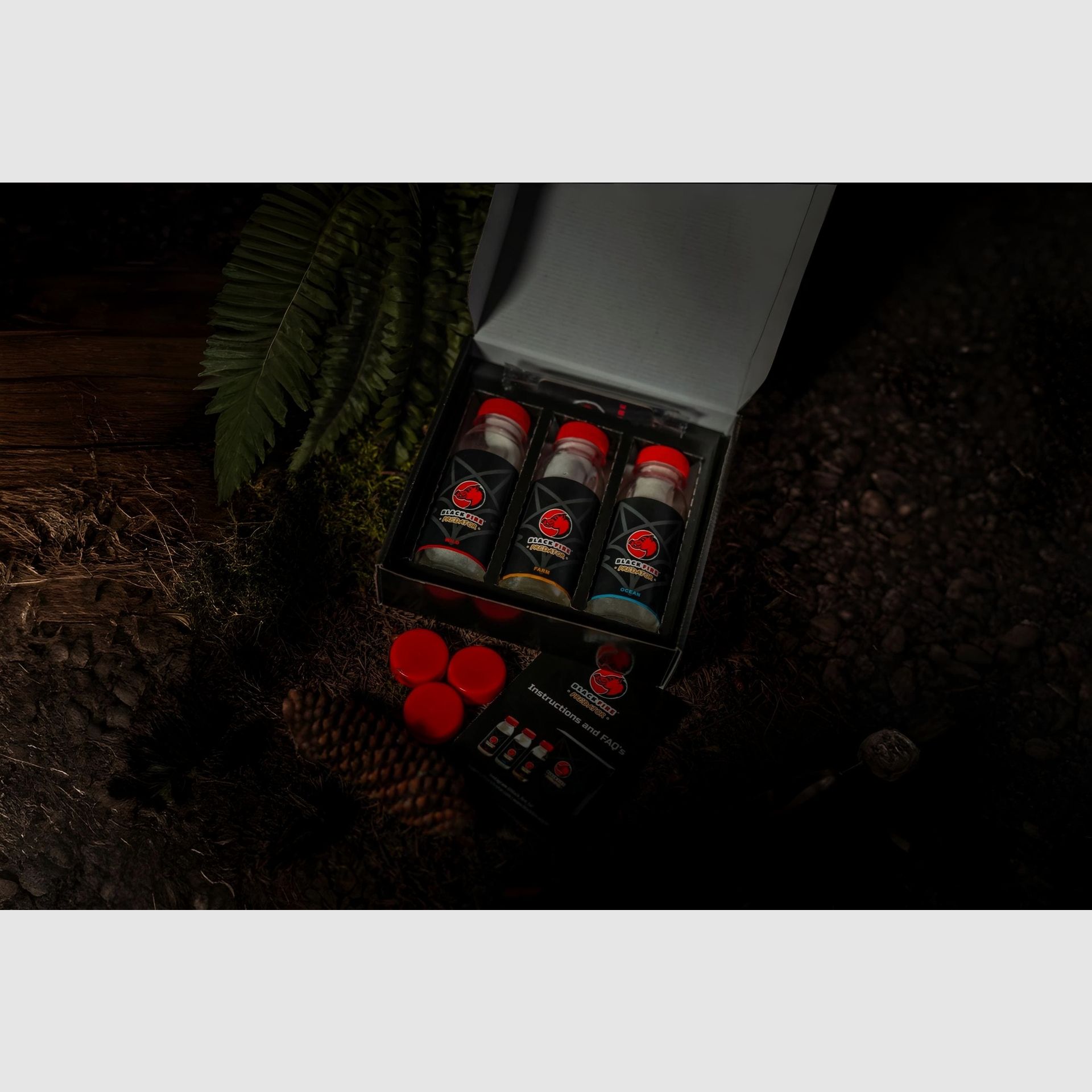 Black Fire Predator attrattivo per predatori 3 × 80 ml, immagine 7 di 15