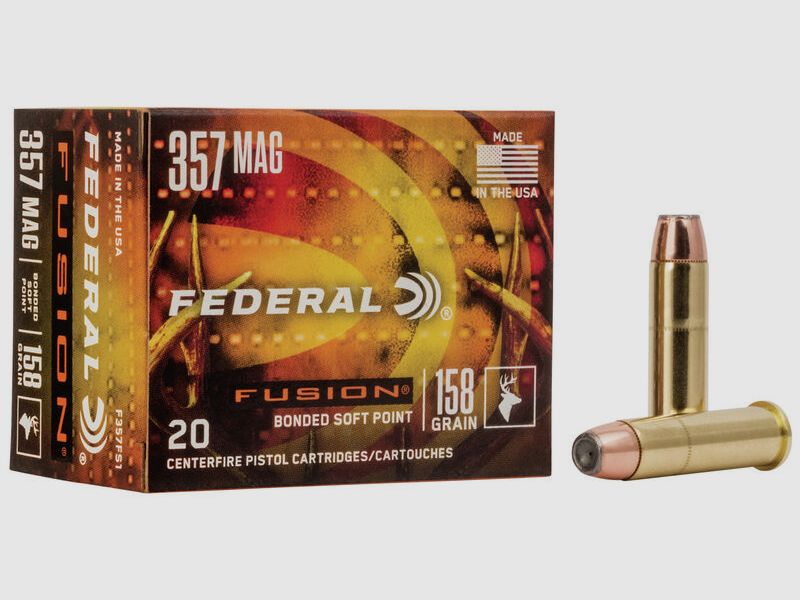 Federal Fusion .357 Mag. 158GR SP 20 cartucce