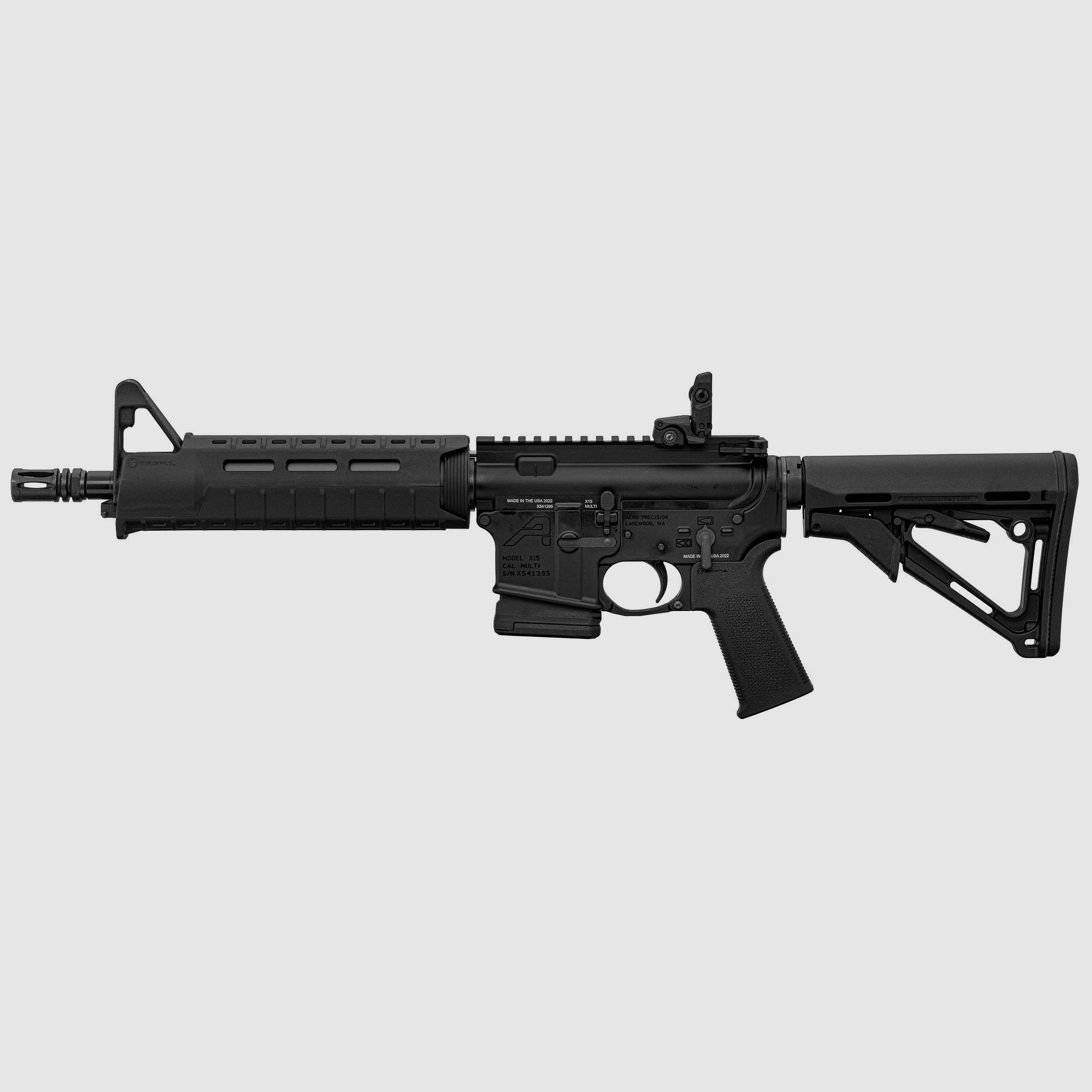 Aero Precision AC15 SBR semi-auto kaliber 5.56 zwart 10.5", afbeelding 2 van 8