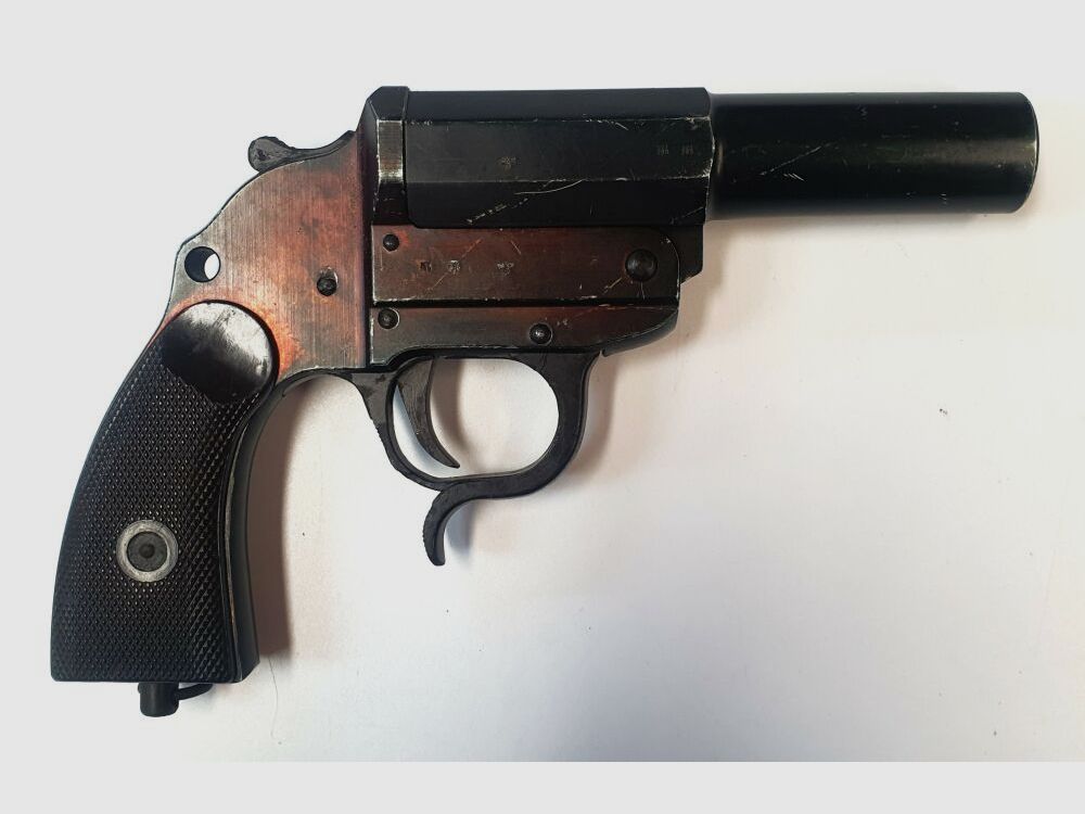 Erma Erfurt Signalpistole Erma Ayf WK2 mit Stempeln