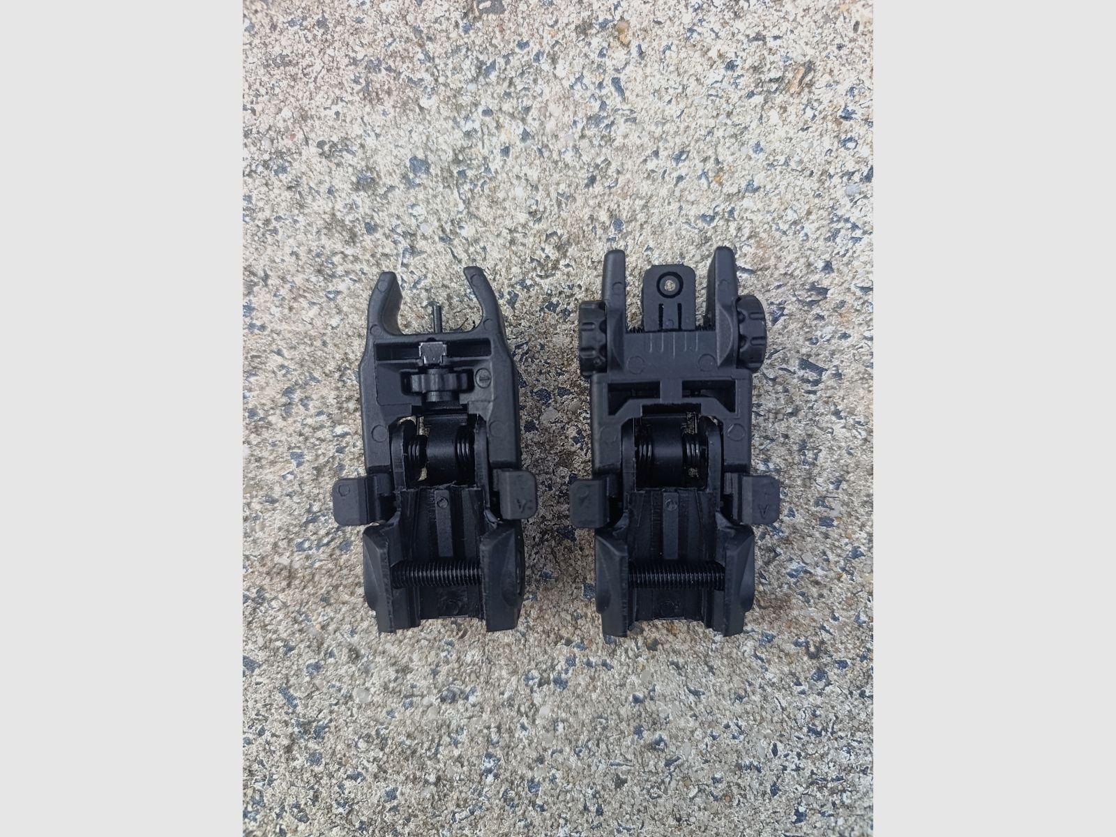 Backup Iron Sights|Flip Up Sights for Picatinny e.g. AR15