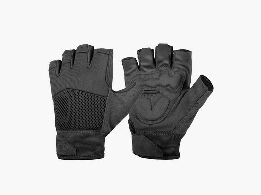 HELIKON-TEX HALF FINGER GLOVES SCHWARZ