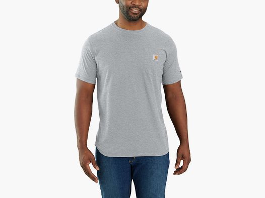 Carhartt Force Pocket T-Shirt Męskie Heather Grey XL