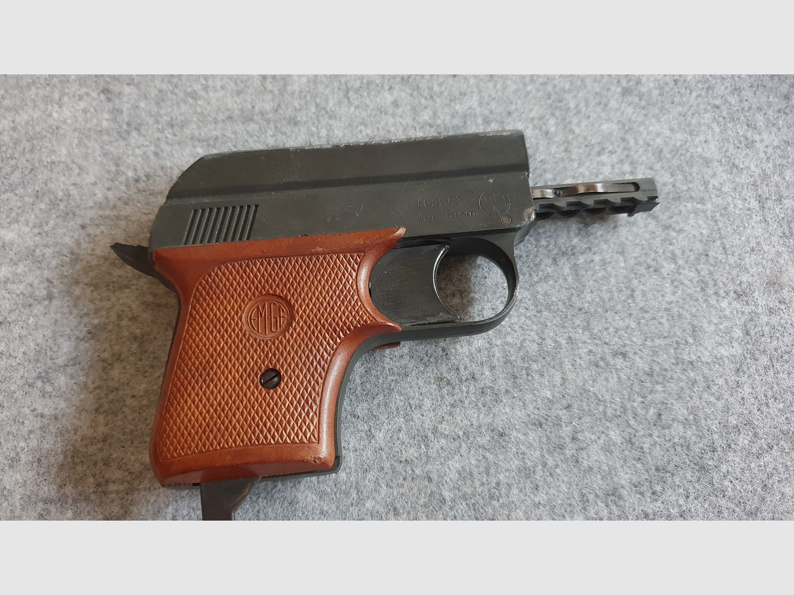 Signalpistole EM-GE Modell 63 PTB Nr 6