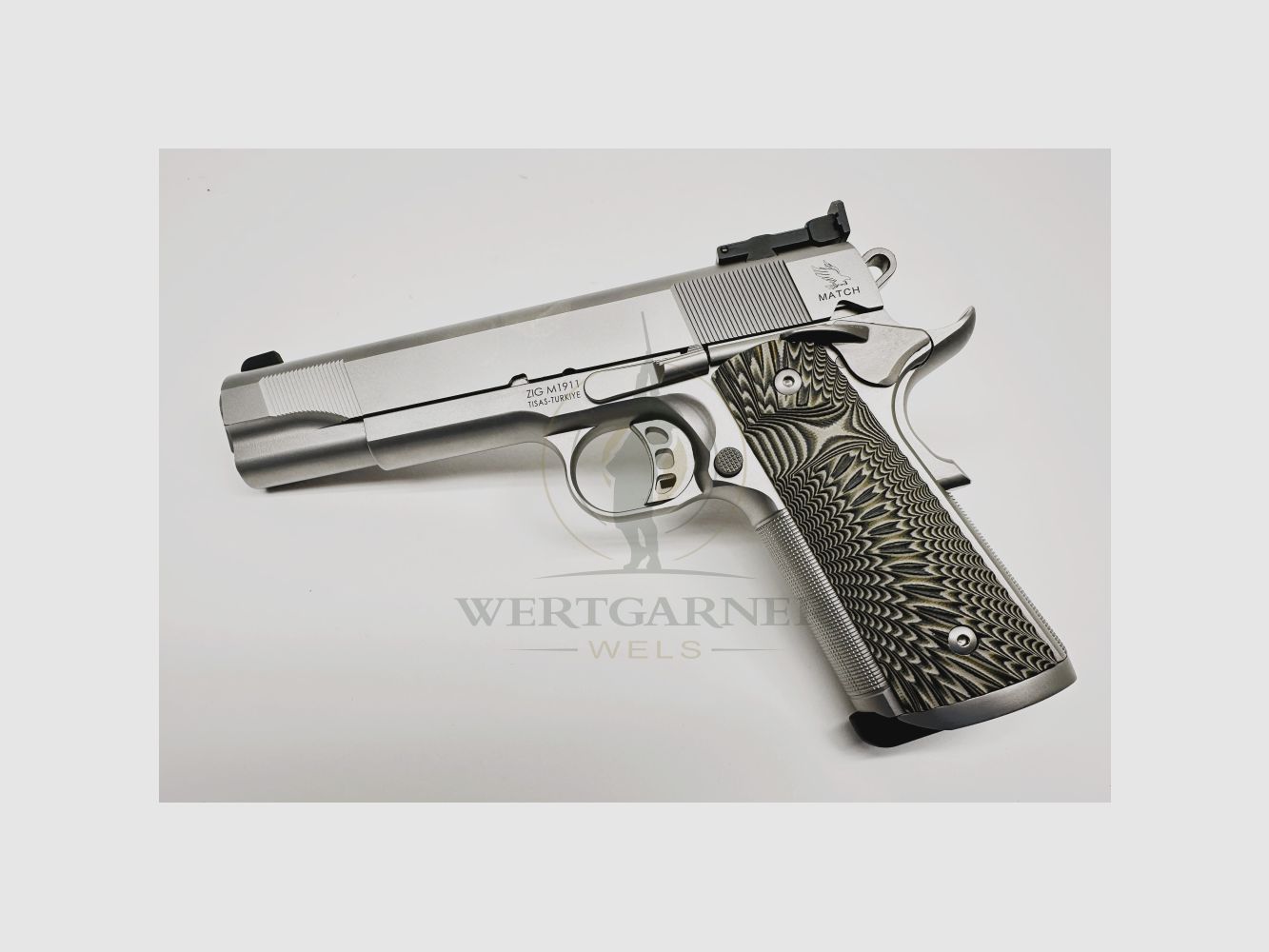 TISAS ZIG M1 Match Stainless Kal. .45 Auto, Bild 2 von 5