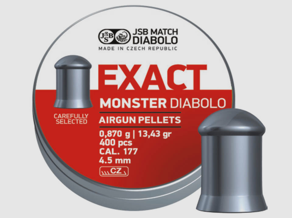 JSB Diabolo Exact Monster kaliber 4,52mm 0,870g