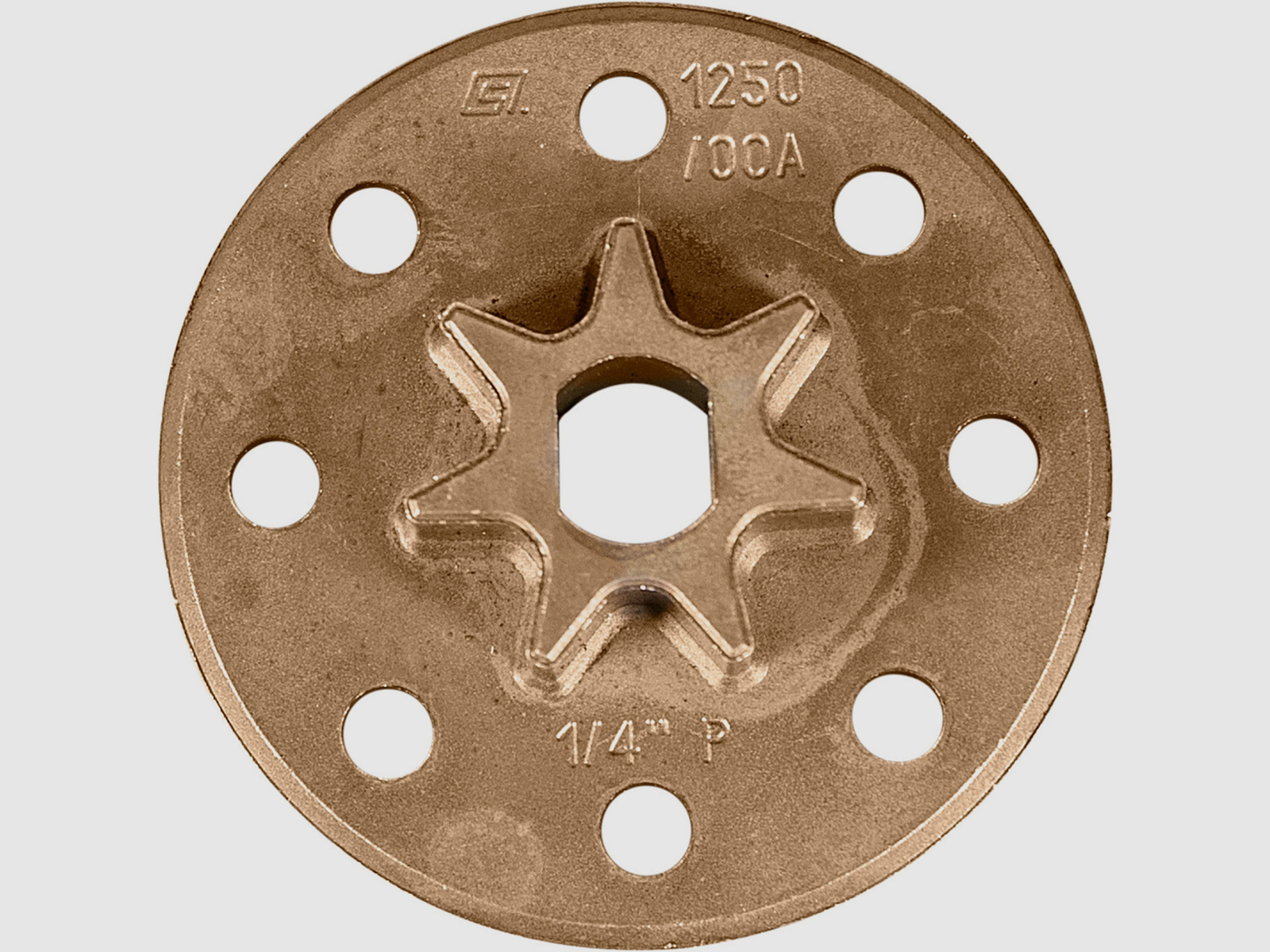 Stihl star chain wheel 1/4", 7 teeth