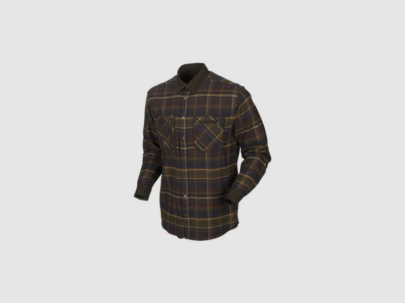 H?rkila Pajala Hemd Mellow brown Check XXL