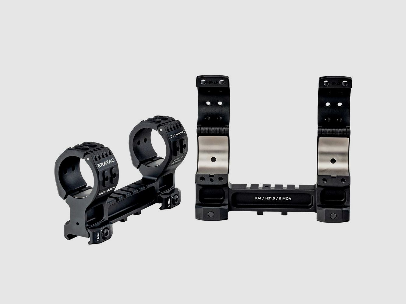 ERATAC Blockmontage T7 kurze Ausführung Ø 30mm - Bauhöhe 15mm - Vorneigung 0MOA, Bild 4 von 4
