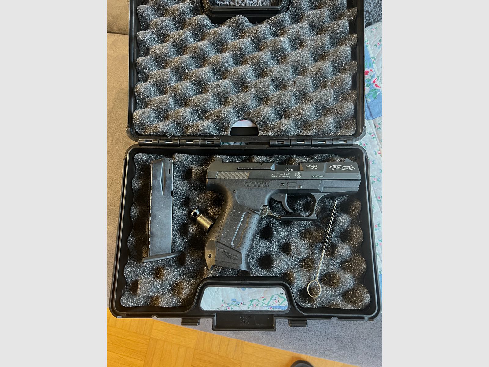 Blank firing gun P99 Walther