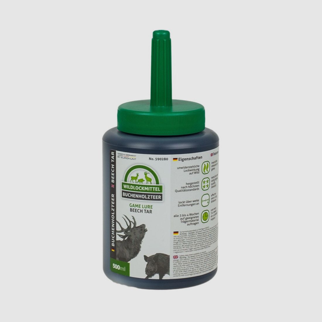 Smoła bukowa - Butelka 500 ml z pędzlem, zdjęcie 3 z 3