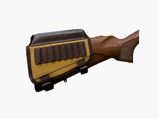 Huntera cheek piece/cartridge case holder, stock riser
