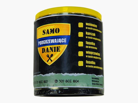 Samopodgrzewające danie - Kurczak w sosie pieczarkowym