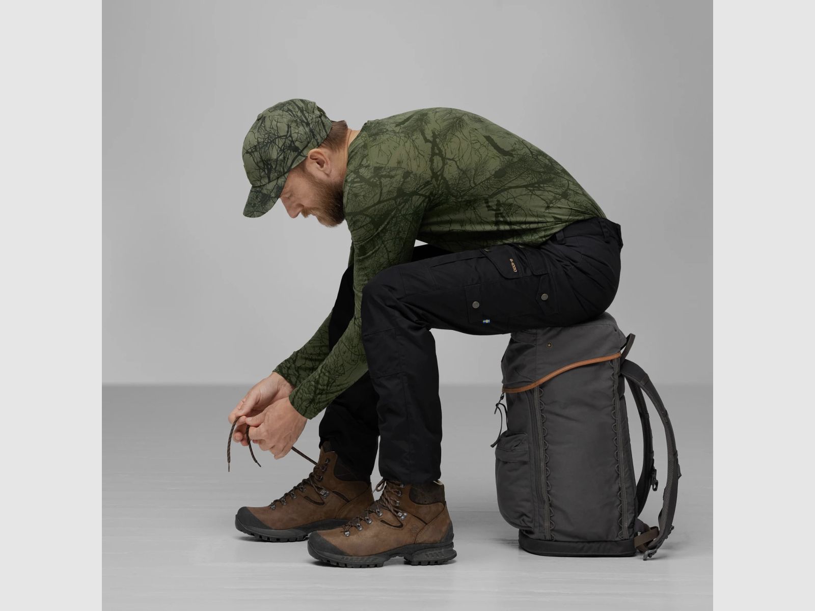 FJÄLLRÄVEN Barents Pro Pantaloni M Verde Oliva Scuro Regular Fit