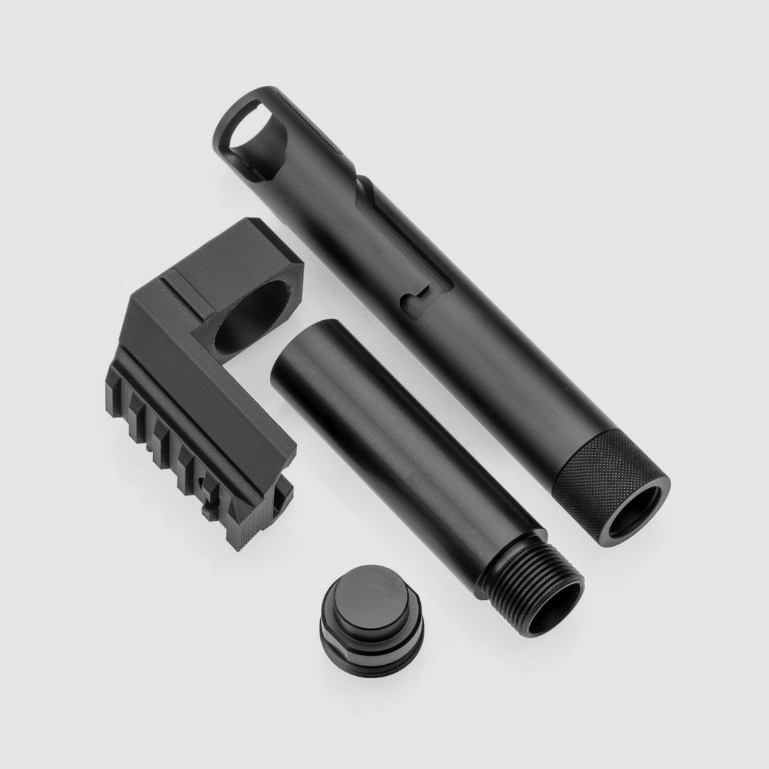 BUNDLE - STEEL TUNING BARREL + Sniper Extension + Short Cover + Expansion Cap 70% | Co² KIT | FSC XP| 60J+