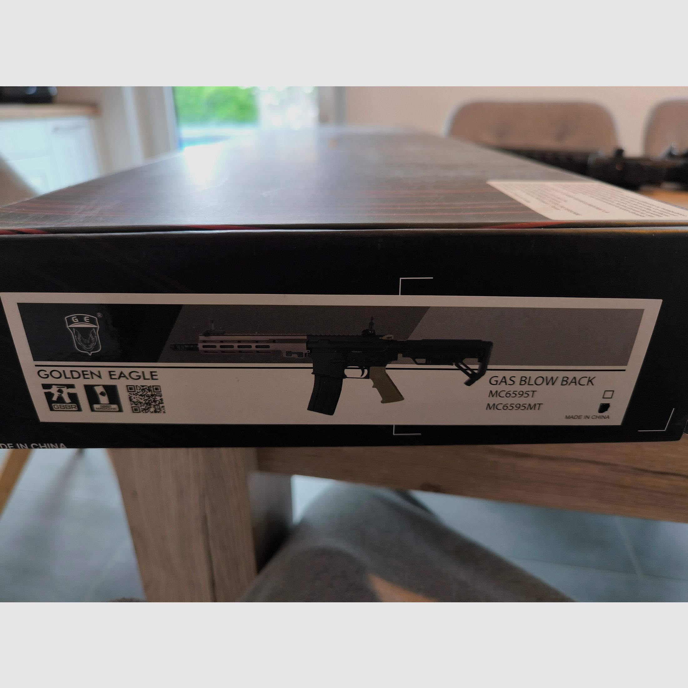 Golden Eagle MC 6595M 9" Pro Series GBB 6mm Airsoft