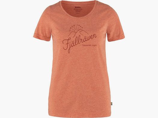 Fjällräven Damen T-Shirt Sunrise Rowan Red-Melange