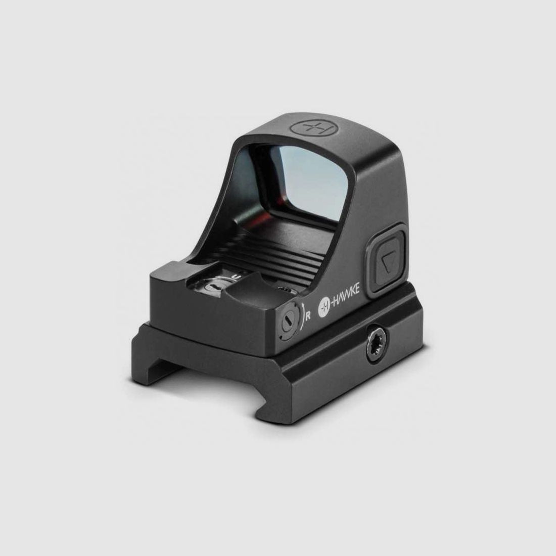 Hawke Endurance Reflexvisier 1x21 3 MOA Punkt Circle Dot rot, Weaver RMSc Schnittstelle