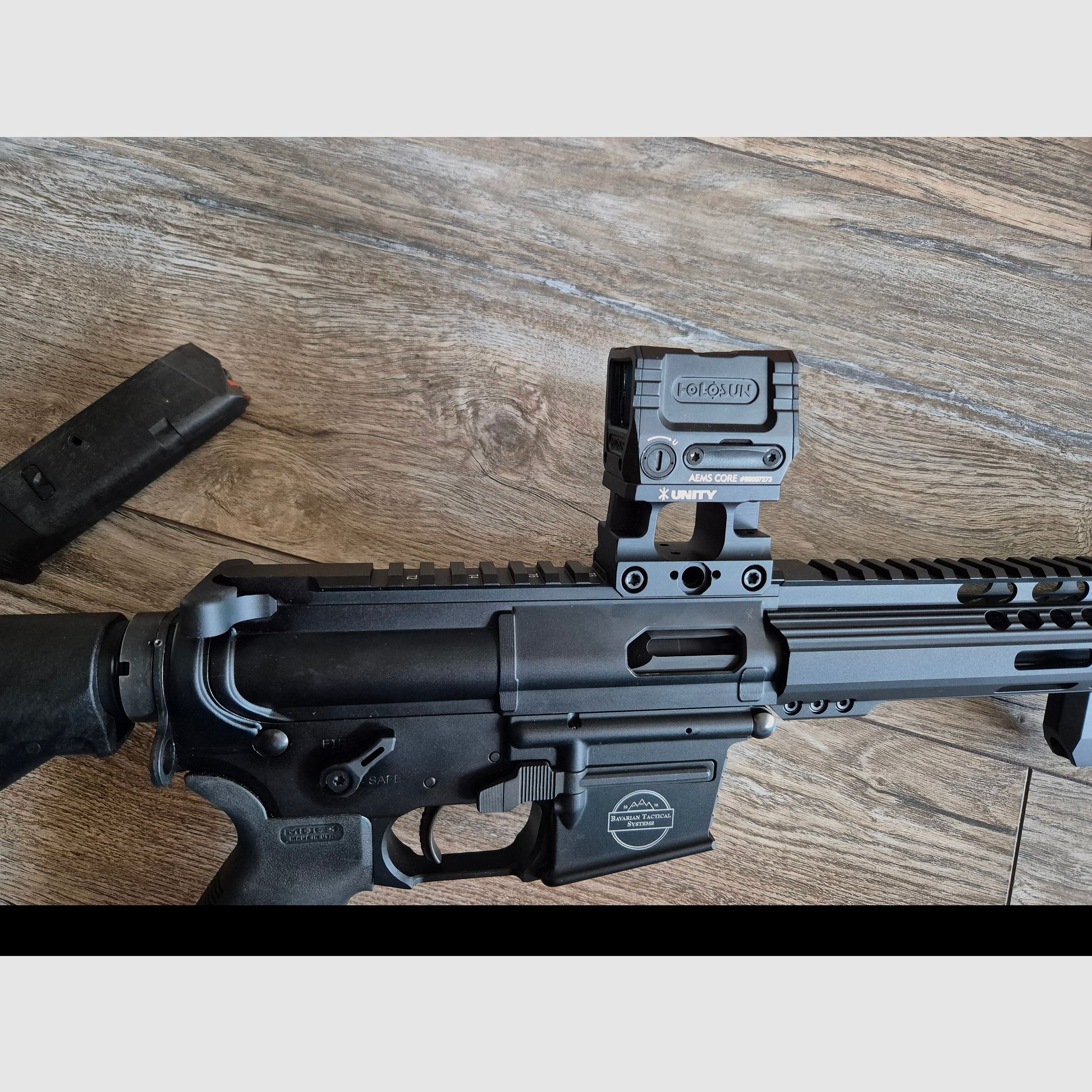 BTS-9 Sport 10'' 9mmLuger rifle sistema AR