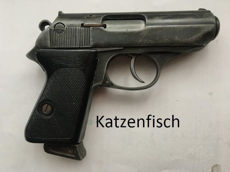 Walther PPK Wehrmacht Modellwaffe (Japan) mit 90° Sicherung Zella Mehlis,sehr selten,60er/70er Jahre