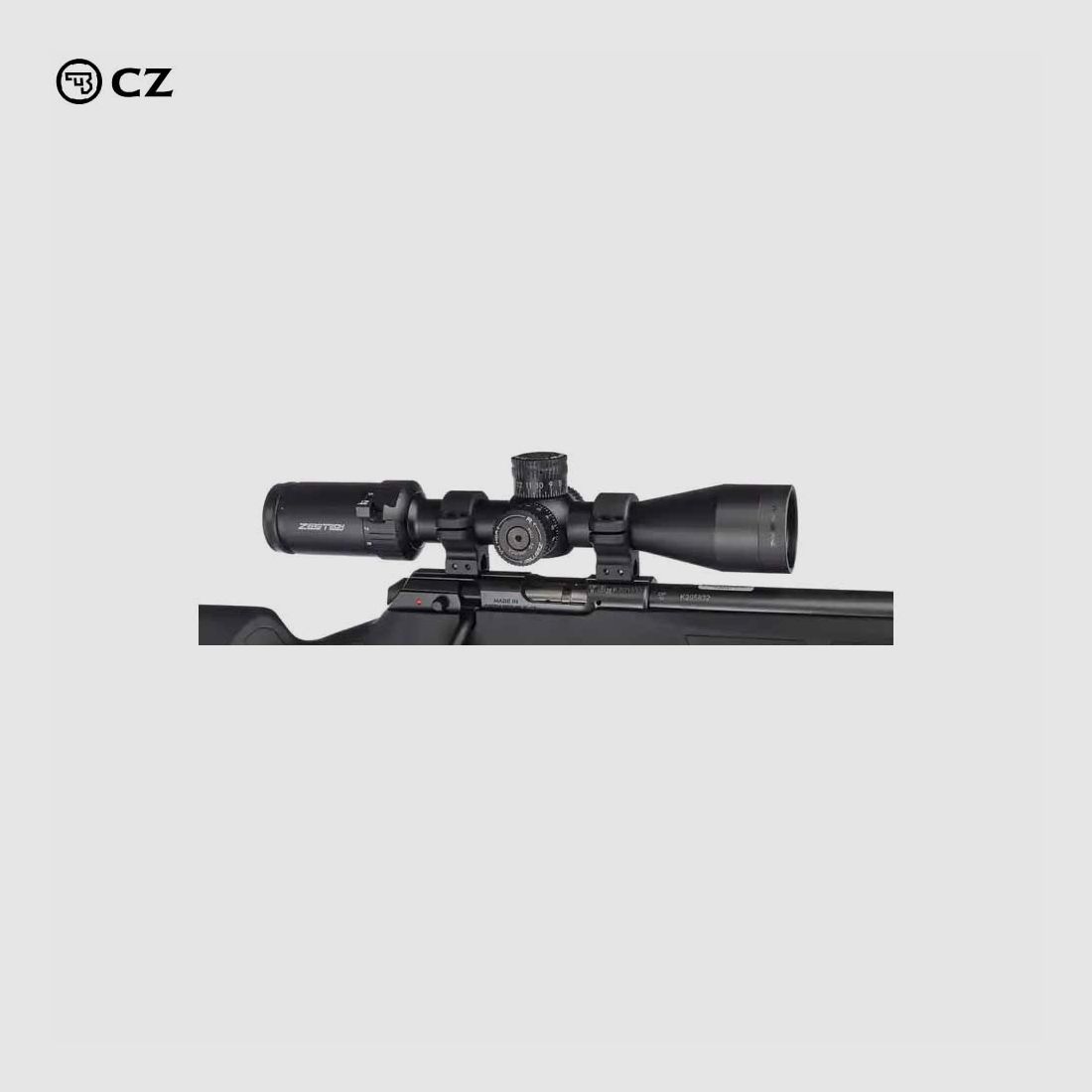 CZ 457 VARMINT SYNTHETIC SET looplengte 52,5 cm mondingsdraad ½"-20 UNEF .22lr, afbeelding 6 van 6