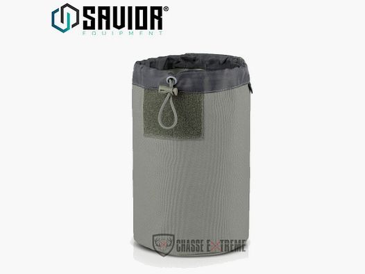 Borsa di drenaggio con anello per cintura e foro di drenaggio SAVIOR Grigio