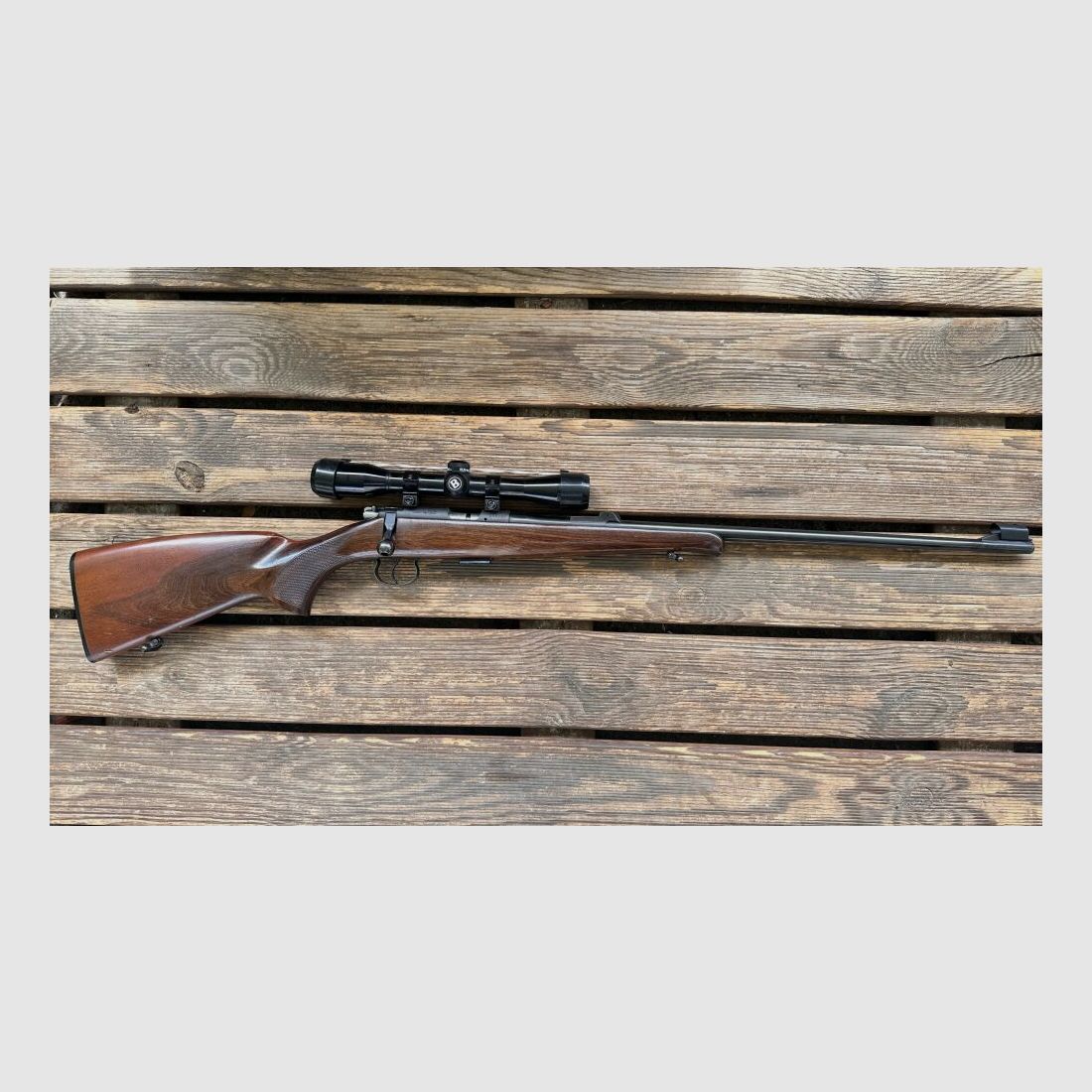 CZ Uhersky Brod 452-2E lux. mit ZF Bushnell .22lr