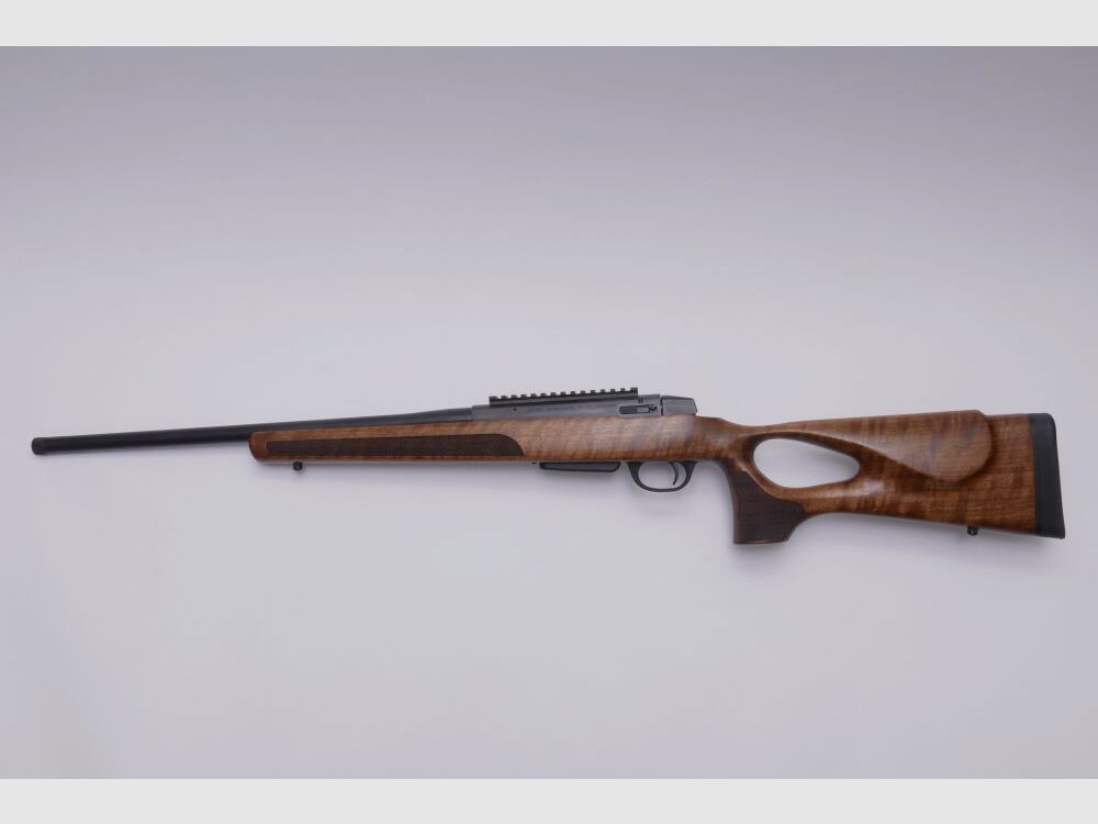Brenner BR20 repeating rifle with hole stock