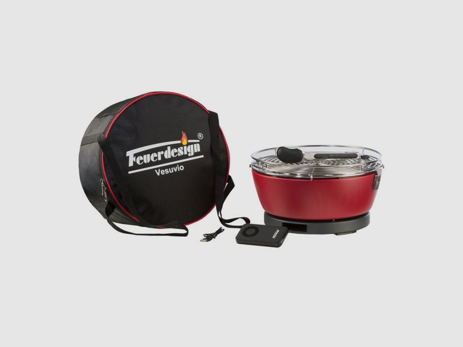 Feuerdesign Tischgrill Vesuvio Anthrazit
