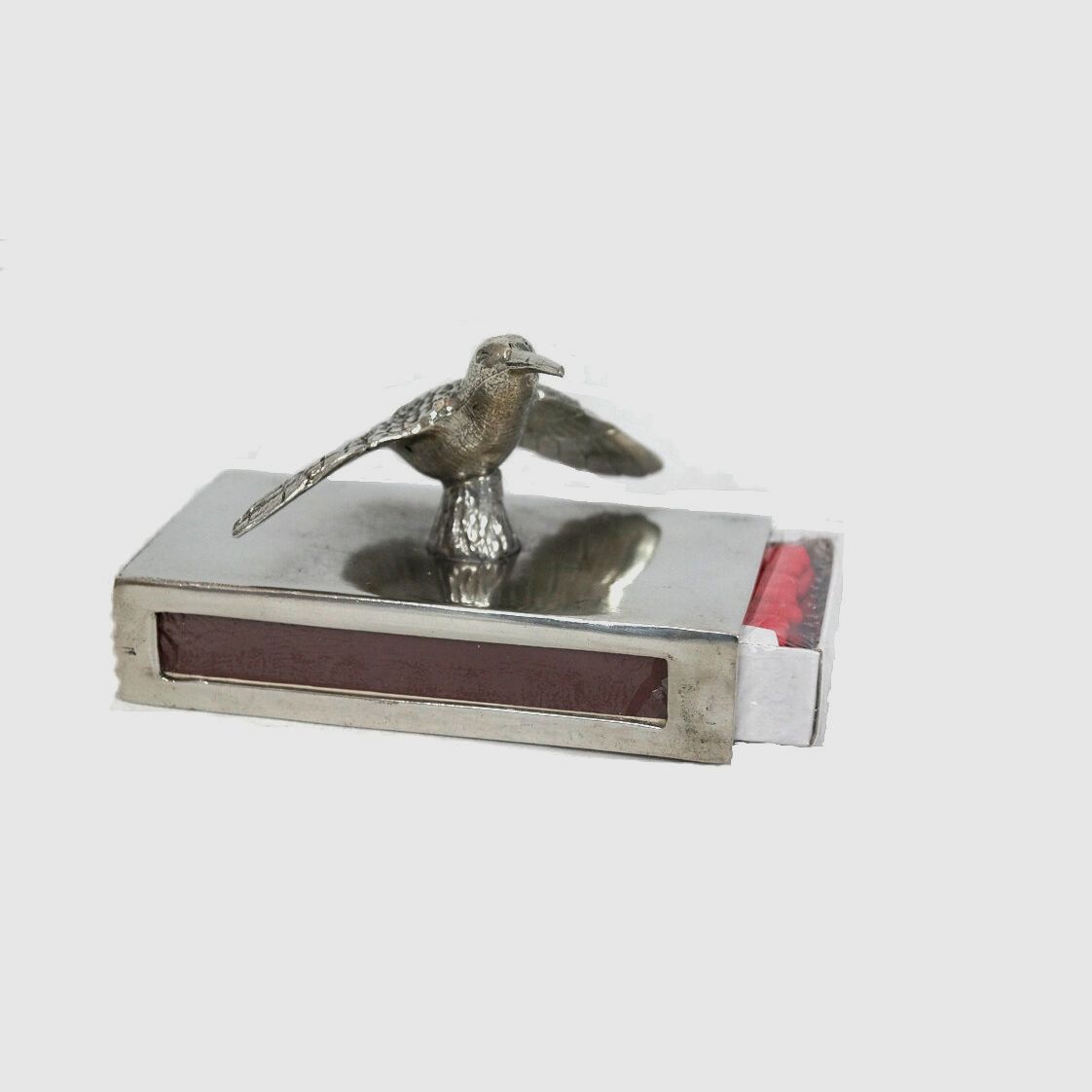 Lovergreen accessories motif matchbox holder woodcock large