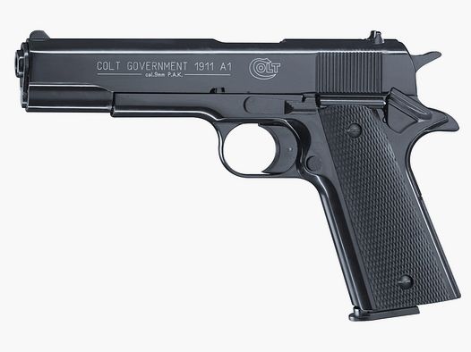Umarex 317.02.30 Colt Government 1911 A1 BLK 9 mm P.A.K. Pyro