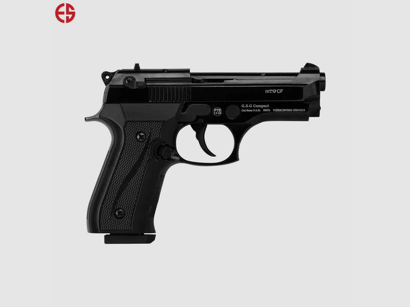 EKOL FIRAT COMPACT 9mm P.A.K. czarny